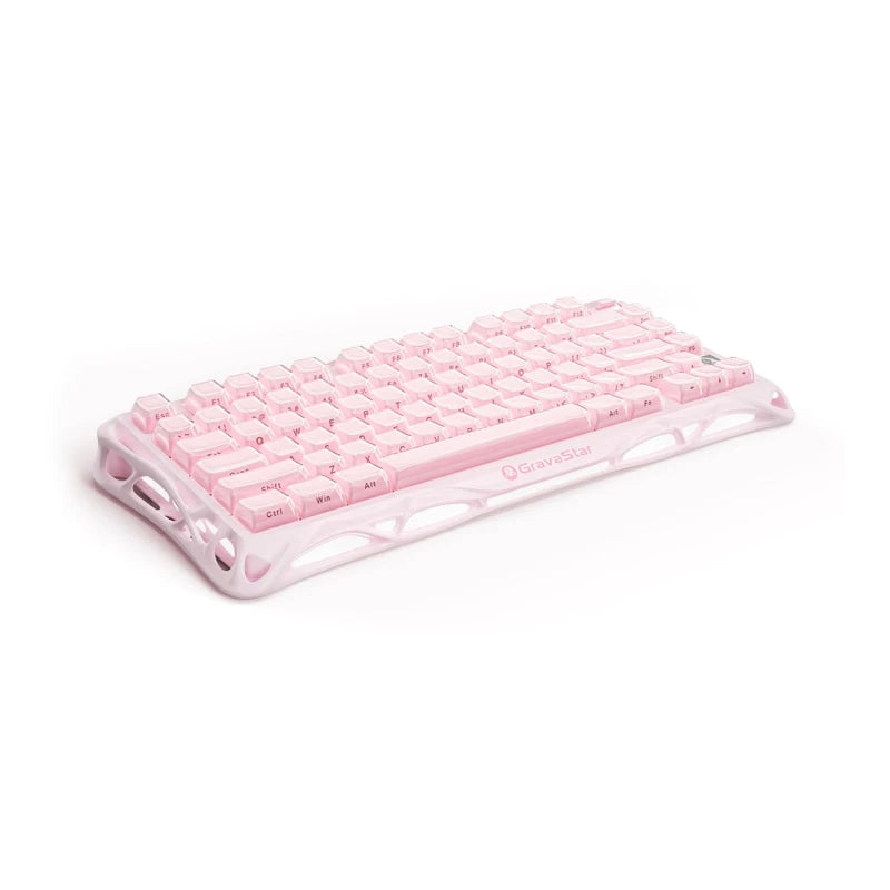 GravaStar Mercury K1 75% Pink Wireless Keyboard