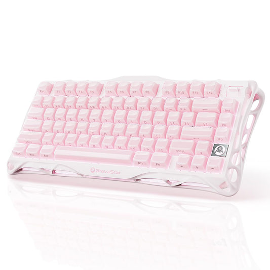 GravaStar Mercury K1 75% Wireless Mechanical Gaming Keyboard RGB Backlit