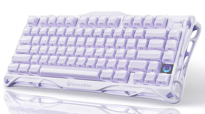 GravaStar Mercury K1 75% Wireless Mechanical Gaming Keyboard RGB Backlit