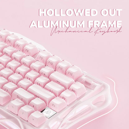 GravaStar Mercury K1 75% Pink Wireless Keyboard